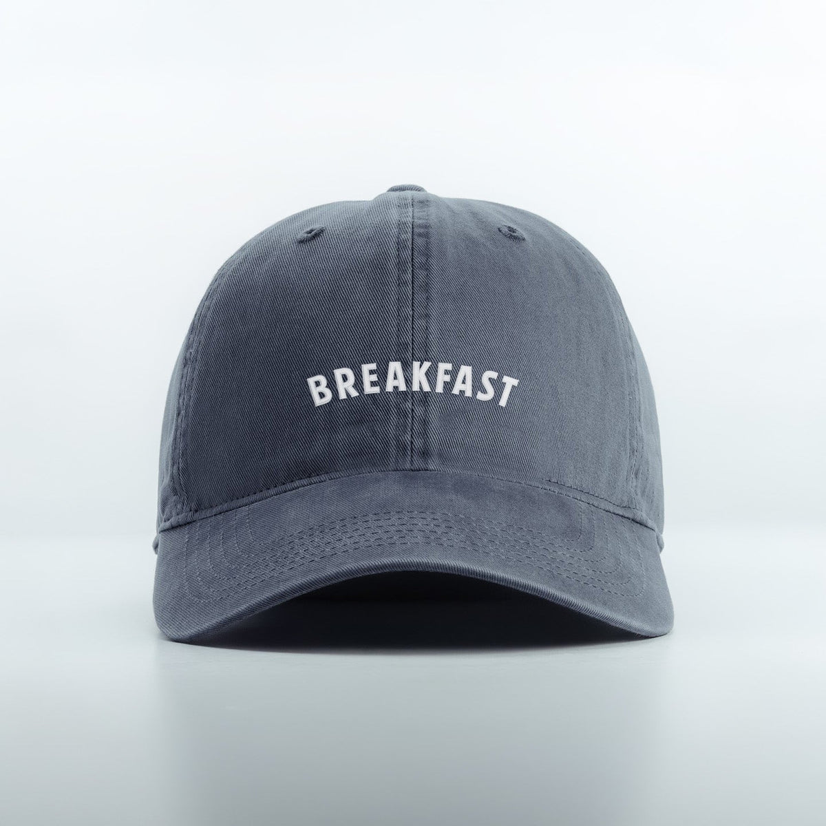 Here for Breakfast - Denim Dad Hat