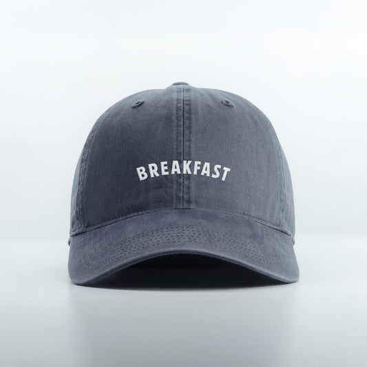 Here for Breakfast - Denim Dad Hat